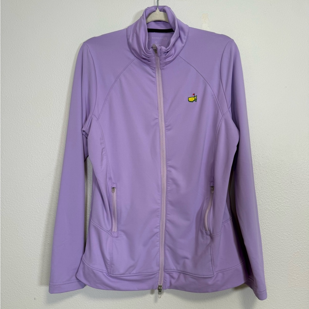 Lavender Full-Zip Golf Jacket - Lightweight Women's Active Layer